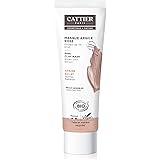 CATTIER Masque Argile Rose - bio Douceur,Hydratant - 100ml Pour Apaisant