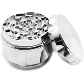 Silver 55 mm. T&uuml;t&uuml;n Baharat Herbal &Ouml;ğ&uuml;t&uuml;c&uuml;s&uuml; Par&ccedil;alayıcı pz39slv