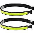 Jagowa 2 Pcs Bicycle Clips Lightweight Powerful Reflective Cycling ...