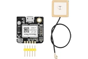 YUSVWKJ GPS Module Receiver NEO-6M Navigation Satellite Positioning Compatible With 51 Microcontroller STM32 Arduino UNO R3 - High Sensitivity Antenna Included