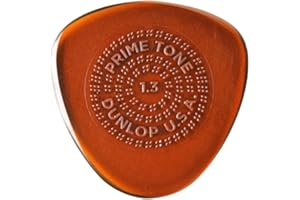 JIM DUNLOP Púas Primetone semi-redondo grip 1,3mm Saco de 3