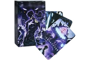 GNHG Set de Lomo Cards,Photocards Animée,Solo Leveling Carte Postale,(Lomo Cartes et Autocollants) (Style D)