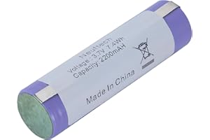 Neuftech Batterie de Rechange 2200 mAh pour aspirateur de fenêtre Kärcher WV1, WV2, WV2 Plus, WV2 Premium, WV75 3,7 V 2200 mAh