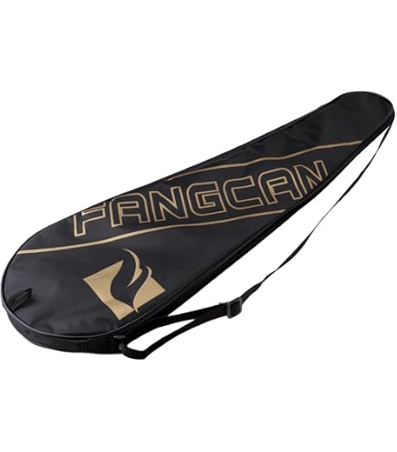 Sac De Raquette De Badminton Portable Étanche - Housse Rembourrée Pour 2 Raquettes, Bandoulière Confortable Homme Femme