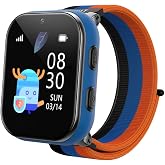 Havit KW15 GPS 4G Akıllı &Ccedil;ocuk Saati - G&ouml;r&uuml;nt&uuml;l&uuml; G&ouml;r&uuml;şme &amp; SOS - 3 Adet Değiştirilebilir &Ccedil;er&ccedil;eve (Siyah)