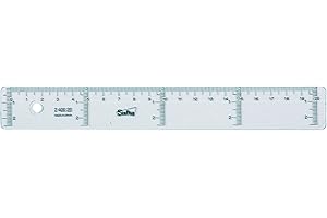 SAFTA – Glass, 20 cm Ruler (400920)