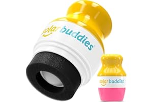 Solar Buddies Sonnencreme-Applikator - Pink - Nachfüllbarer Roll-on Schwammapplikator für Sonnencreme, Sonnenmilch & Lotion für Kinder, Erwachsene & Familien - Fasst 100ml