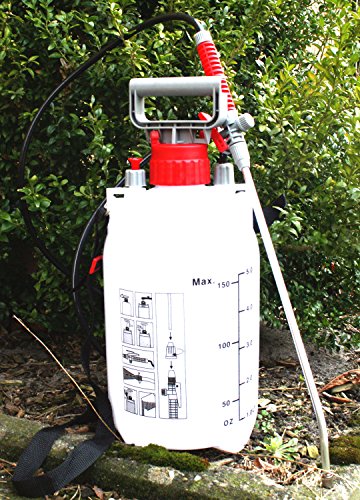 Drucksprüher Drucksprühgerät Gift- Unkraut- Spritze 5 Liter Garten Zubehör