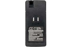 BORNMIO CS-ALP48TW Baterías 700mAh Compatible con [Alinco] DJ-193, DJ-195, DJ-195T, DJ-196, DJ-196T, DJ-296, DJ-296T, DJ-438, DJ-446, DJ-493, DJ-496, DJ-496T, DJ-596, DJ-596E, DJ-596T sustituye EBP-48, Comp