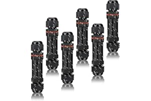 Elecoutek 6ST Caja de Conexiones IP68 Conector de Cables Exterior Impermeables Caja de Conectores Electricos 3 Polos Conector Estanco para Cable de Diámetro Ø 5-13mm