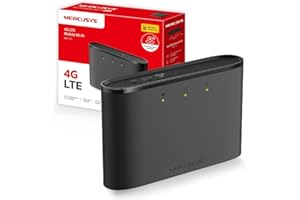 MERCUSYS MT110 Mifi Portable WiFi 4G LTE Router, Fast150 Mbps Speeds, 2200mAh Battery for up to 10 Hours, 4G Router with Sim Slot,Connect up to 10 Devices Simultaneously, App Easy Control