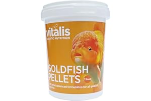 VITALIS AQUATIC NUTRITION Vitalis Goldfish Pellets (1.5mm) 260g Fish Food