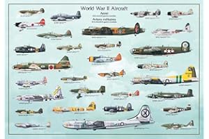 EMPIREPOSTER Empire Educational 536587 plakat II wojna światowa samolot drukowane wymiary 98 x 68 cm