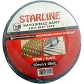 Starline Kaydırmaz Bant 50Mmx15 Mt Siyah