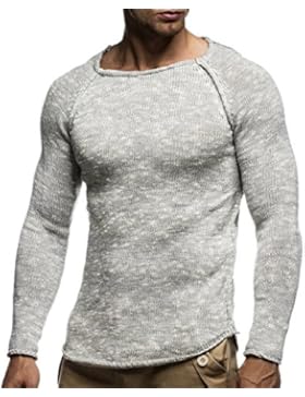 LEIF NELSON Herren Strickpullover Pullover Sweatshirt LN20713