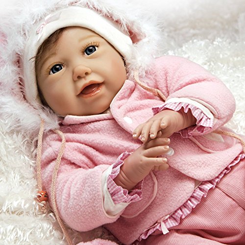 Paradise Galleries Doll Lifelike Realistic Soft Vinyl 53cm Baby Girl Doll Gift 