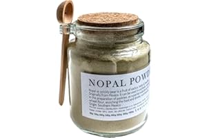 LAPROVE Nopal in polvere (Opuntia ficus-indica) 250g in un barattolo di plastica