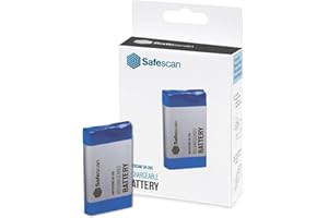 Safescan LB-205 Rechargeable Battery that Powers The Safescan Money Scales - Lithium Battery that Supplies Money Counting Machines with Up To 30-Hours of Portable Power