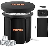 VEVOR 800 x 750mm Ice Tub for Cold Water Therapy for Athletes Portable Outdoor Immersion Pool with Ice Barrel for Recovery, 2