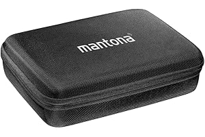 Mantona 21240 Hardcase Tasche für GoPro Action Cam Gr. M, schwarz ,