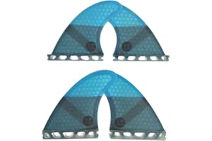 UP SURF UPSURF Tavola da Surf Quadrilatero Future Pinne Lana di Vetr Tavola da Surf 4Pinne Stile Propulsore Set Favo