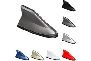 LVTFCO Antena Coche Tiburon para Nissan X-Trail Juke Qashqai Micra Pulsar 2014-2018, Coche Techo Superior Am/FM Radio Antena Aleta Accesorios Coche,D