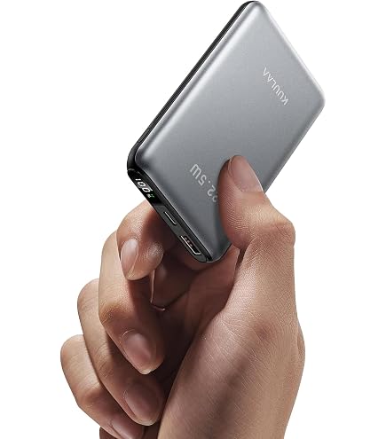 HALO Power Bank 5k – 2er Pack (Marineblau & Roségold), Bis Zu 2 Handy-Ladungen, Mit 2 USB-Anschlüssen