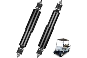 LEAPGOMAX Leapgo EZGO 1994-up TXT Lot de 2 amortisseurs avant et arrière pour chariots de golf EZGO TXT