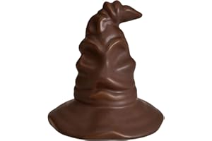 Elbenwald Sombrero parlante salero para fanáticos de Harry Potter 8.4x9.3x8.3cm de cerámica marrón