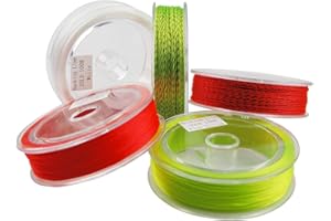JSHANMEI Fly Fishing Backing Line Abrasion Resistant Braid Fly Fishing Line Backing Fishing Line 20LB 100M