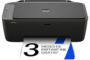 HP DeskJet 2920, Impresora Multifunción de inyección de Tinta a Color, inalámbrica, con Panel de Control LCD, Wi‑Fi de Doble Banda, App Smart, 3 Meses de Instant Ink incluidos, Negro