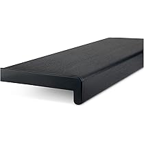 Davanzale Interno In PVC Grafite 10x80cm - Per Finestre Con Chiusure Laterali Incluse - Foto 7