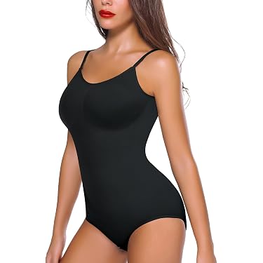 ONEW Body Gainant Femme Ventre Plat - Body Sculptant Avec Soutien-Gorge, Gaine Amincissante Shapewear Bodysuit Combinaison Minceur
