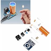 Demonte Mini Tesla Bobin Kit Mod&uuml;l Kablosuz Enerji İletimi BD243 DC 9 / 12V Temassız Elektrik DVM.101.459