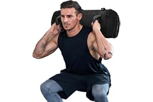 Taeku Sacco Pesi per Fitness, Regolabile Power Bag con 6 Maniglie, per Allenamento di Forza, per Allenamento Funzionale