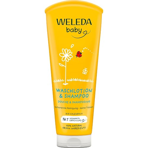 Weleda Organic Calendula Shampoo and Body Wash (1 x 200 ml) 200ml