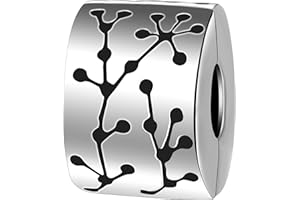 ANDANTE-Stones Perle Clip Stopper Argent 925 Original et Massif pissenlits Élément Bille pour Perles European Beads + Étui en Organza