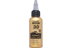 Cosmic Moon - Peinture Textile métallique - 30ml - Or