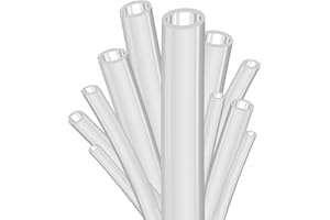 BK-POWERTCS (6 mm) 1 metro de manguera de silicona flexible de calidad industrial de calidad alimentaria FDA de -60 °C a +220 °C (manguera de leche de repuesto para cafeteras automáticas) (interior: 6 mm