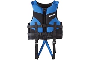 IvyH Chaleco de Natación para Niños, Chaleco de Chaqueta Flotante Niño Chaleco de Flotación Neopreno Traje de baño Chaleco de Ayuda a la Natación el Verano