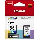 Canon CL-56 Orijinal Renkli M&uuml;rekkep Kartuşu, 400 Sayfa Siyah, 300 Sayfa Renkli Baskı (9064B001)