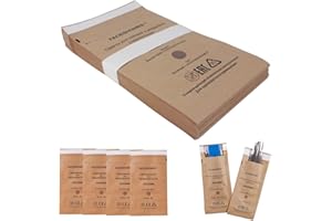 ‎WEDDHUIS WeddHuis Sterilisationsbeutel 100 Stück Selbstversiegelnde Für Kosmetika und Nagelwerkzeuge (100 x 200 mm)