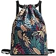 Drawstring Foldable Large Capacity Dry-Wet Separation Travel Sports Backpack, Foldable Drawstring Backpack Waterproof Swimming Bag Women, Foldaway Beach Backpack for Sports Swimming Kids Adults