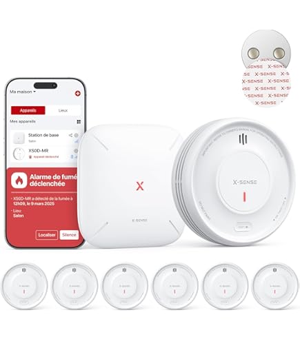 PHYSEN Slimme Rookmelder WiFi 10 Jaar Batterij