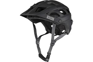 IXS Evo, Casco MTB Trail/all Mountain Unisex-Adulto, Nero, XS (49-54cm)