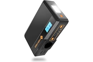 NOVOO Powerstation Tragbare 148Wh 40000mAhPowerbank Mobile Stromversorgung mit 220V/100W Steckdose,USB-C PD 60W,2x USB-A