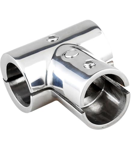 Raccord En T 90° En Acier Inoxydable 316 Marin - Pour Tube/main Courante 22 Mm Ou 25 Mm - Connexion Pour Pont De Bateau, Yacht