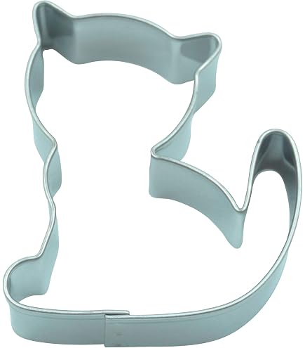 Stampino per biscotti a forma di cane, 5,3 x 6,5 cm, in acciaio inox, lavabile in lavastoviglie
