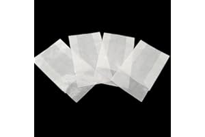 MV-Versand 50 bolsas de papel de 6 cm x 4,5 cm, para pegamento, purpurina, confeti, maquillaje, agujas, etc. (50)