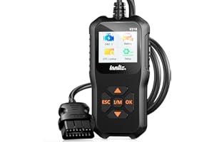 IANLIZ OBD2 Diagnosi Auto OBD Italiano: Multimarca Scanner OBD2 Italiano-Lettore di Motore OBDII Strumento Professionale per Lettura Strumento di Diagnosi OBD2 per Auto Compatibile con BMW Mercedes VW Ford